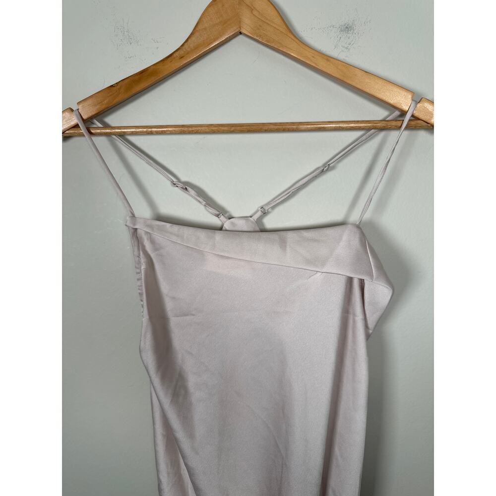 Astr the Label NEW Blush Pink Cami Style Bodysuit Champaign Sz Small Balletcore - Picture 2 of 10